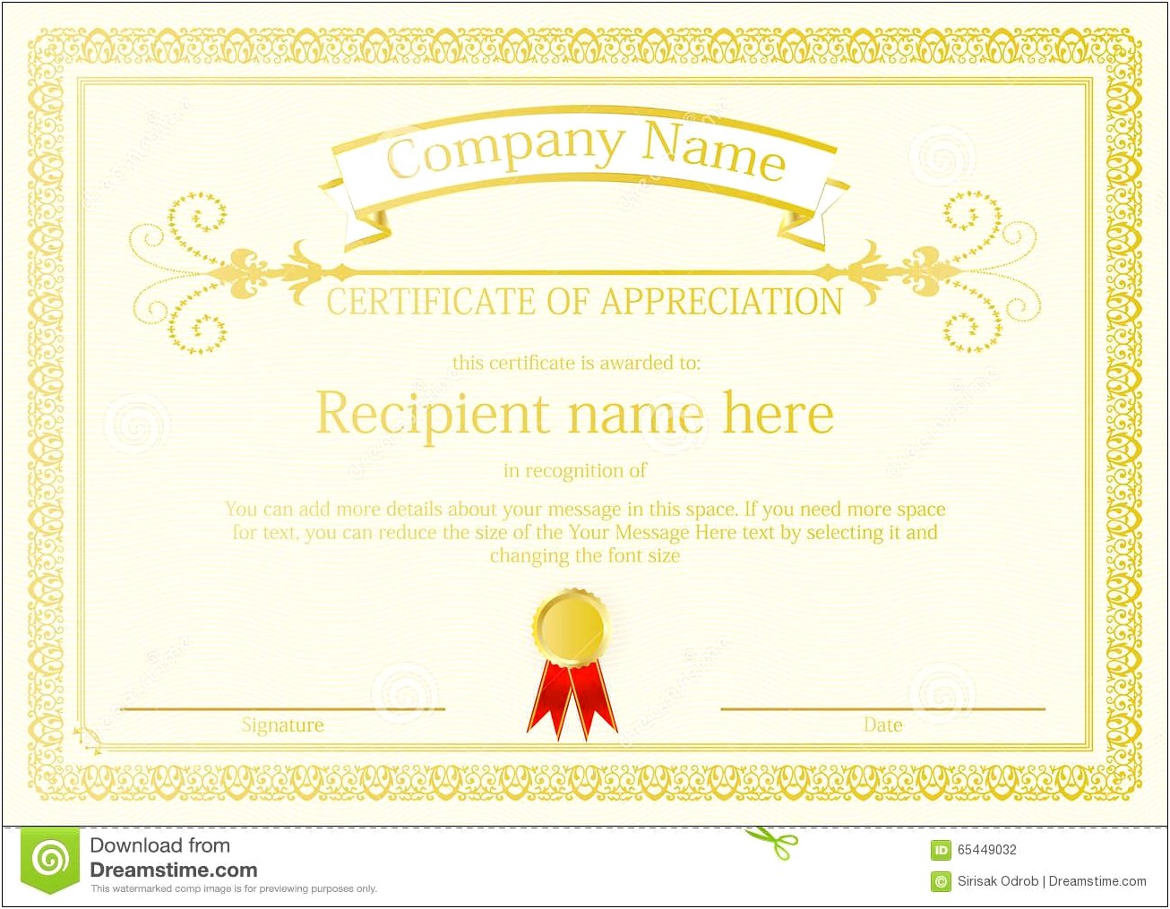 Certificate Frame Template Free Vector Download