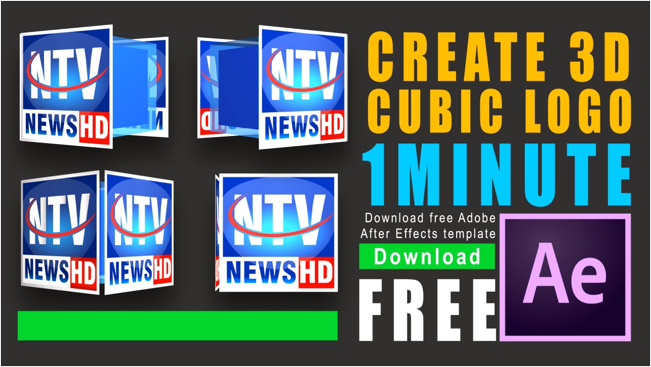 Channel News Intro After Effects Template Free