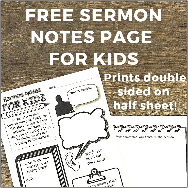 Children's Ministry Handbook Template Free