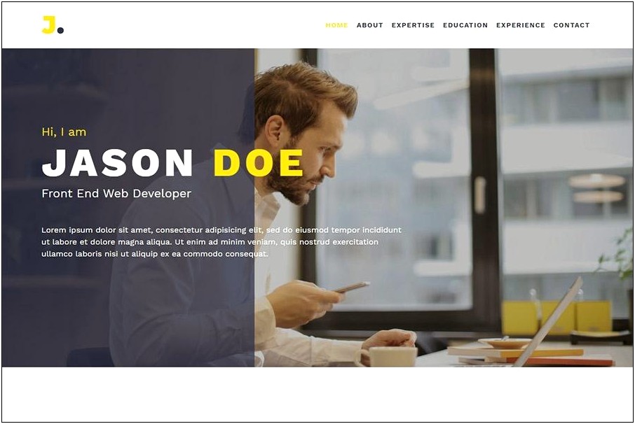 Cluster Free Creative Portfolio Bootstrap Template