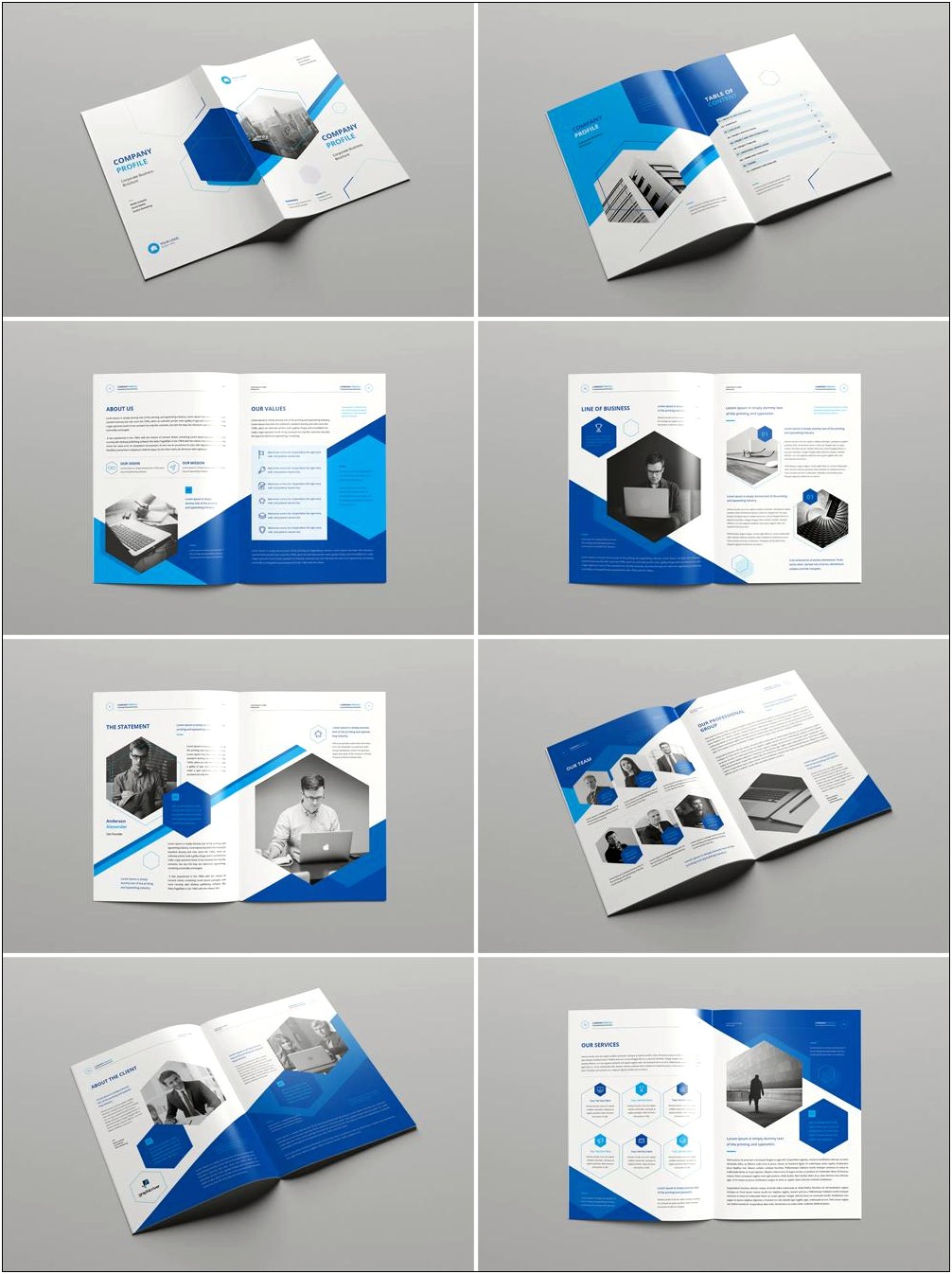 Company Profile Sample After Effects Templates Free Download