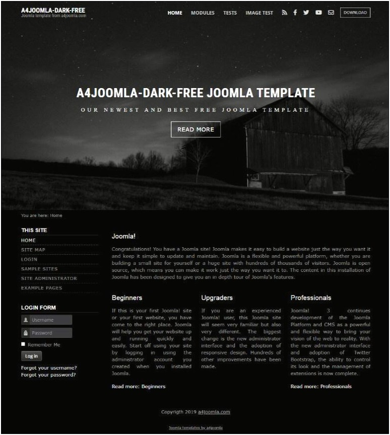 Completely Free Joomla 3.0 Templates