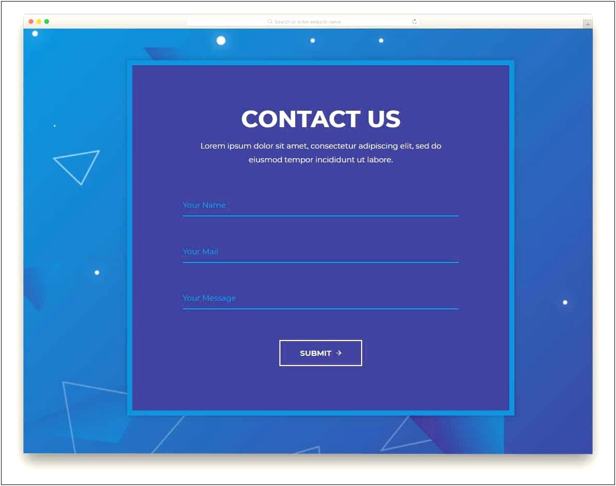 Html Contact Us Form Template Free Download Templates : Resume