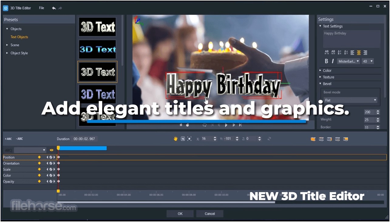 Corel Videostudio 2018 Templates Free Download