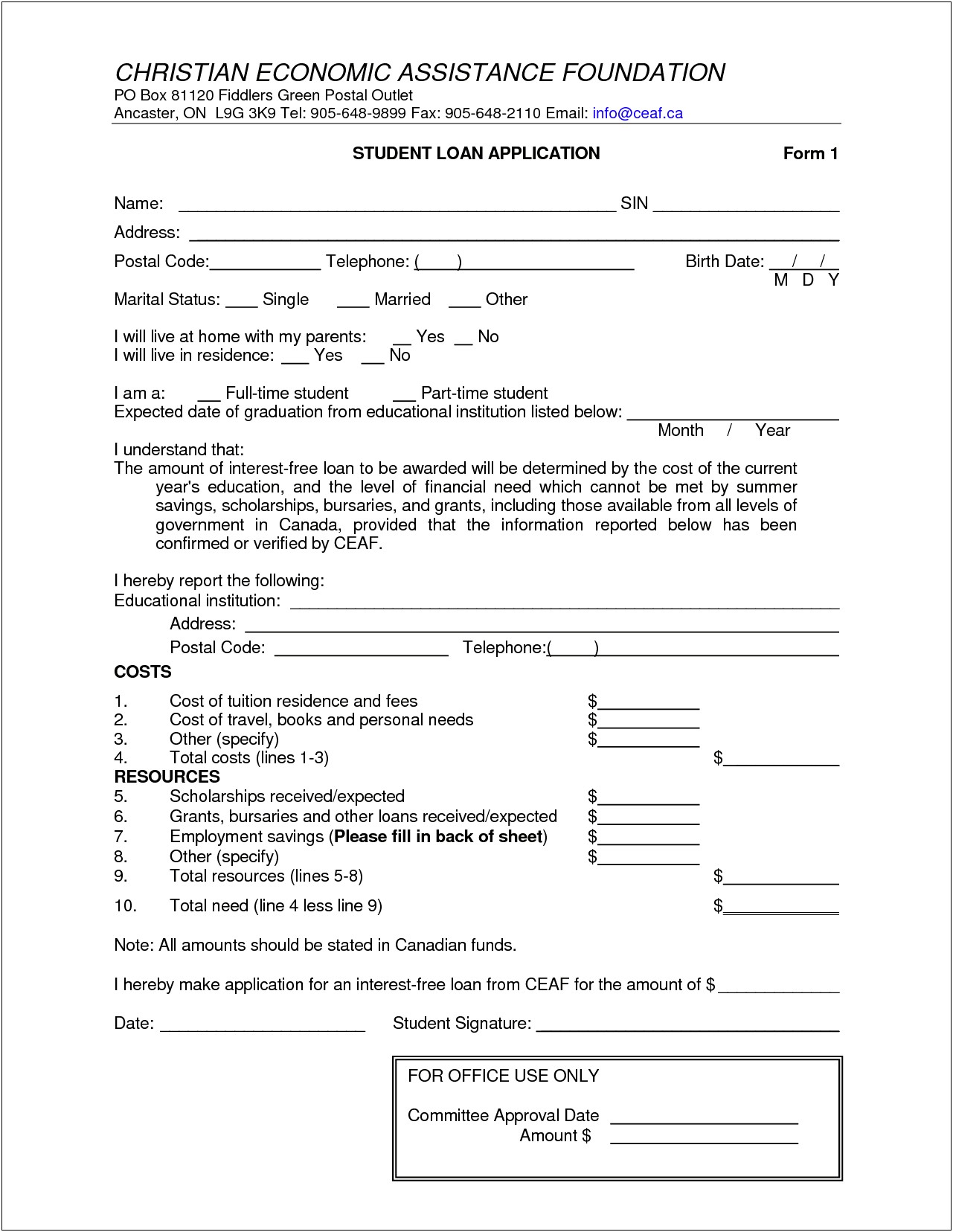 Create Family Loan Agreement Template Free Uk