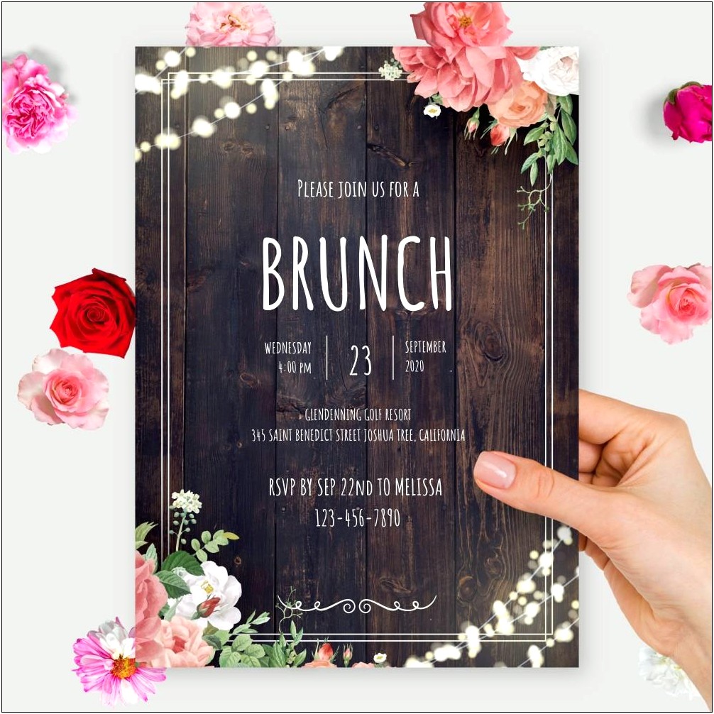 Create Your Own Invitation Template Free