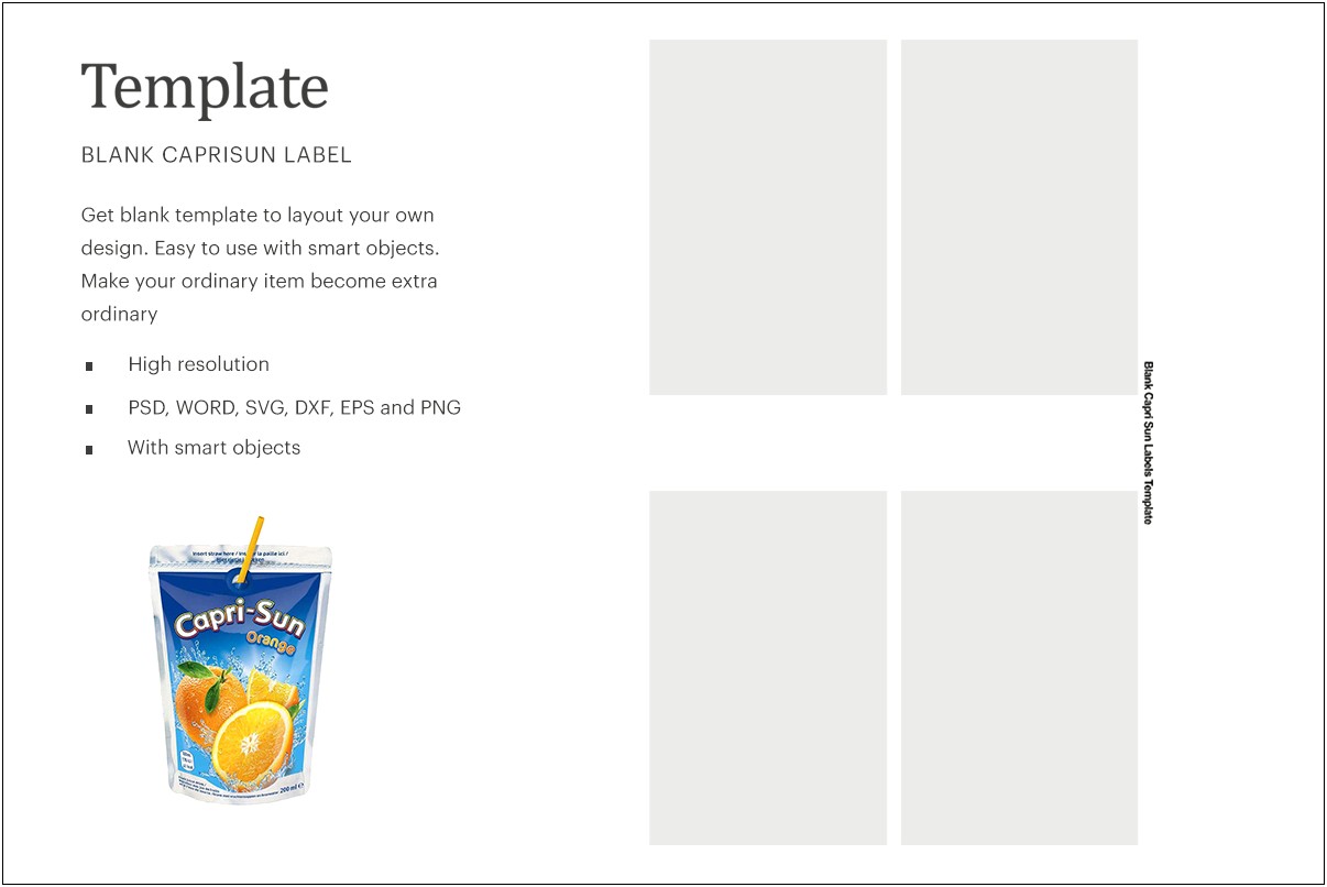 Create Your Own Label Template Free