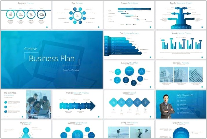 Creative Business Plan Templates Free Download