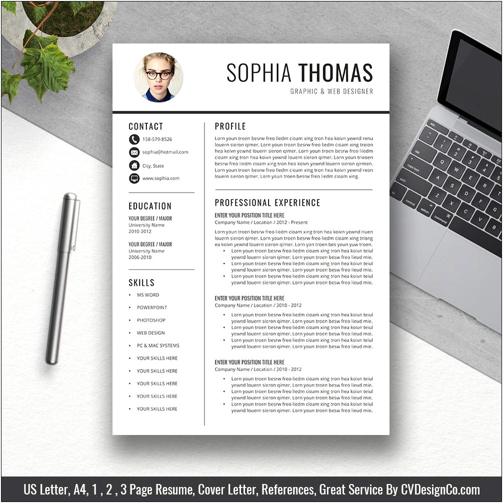 Creative Cv Templates Free Download Photoshop