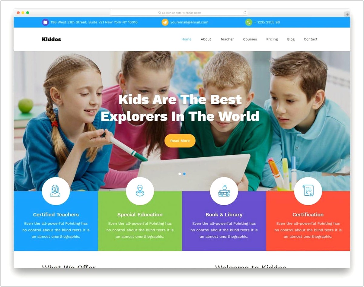 Creative Templates For School Free Download