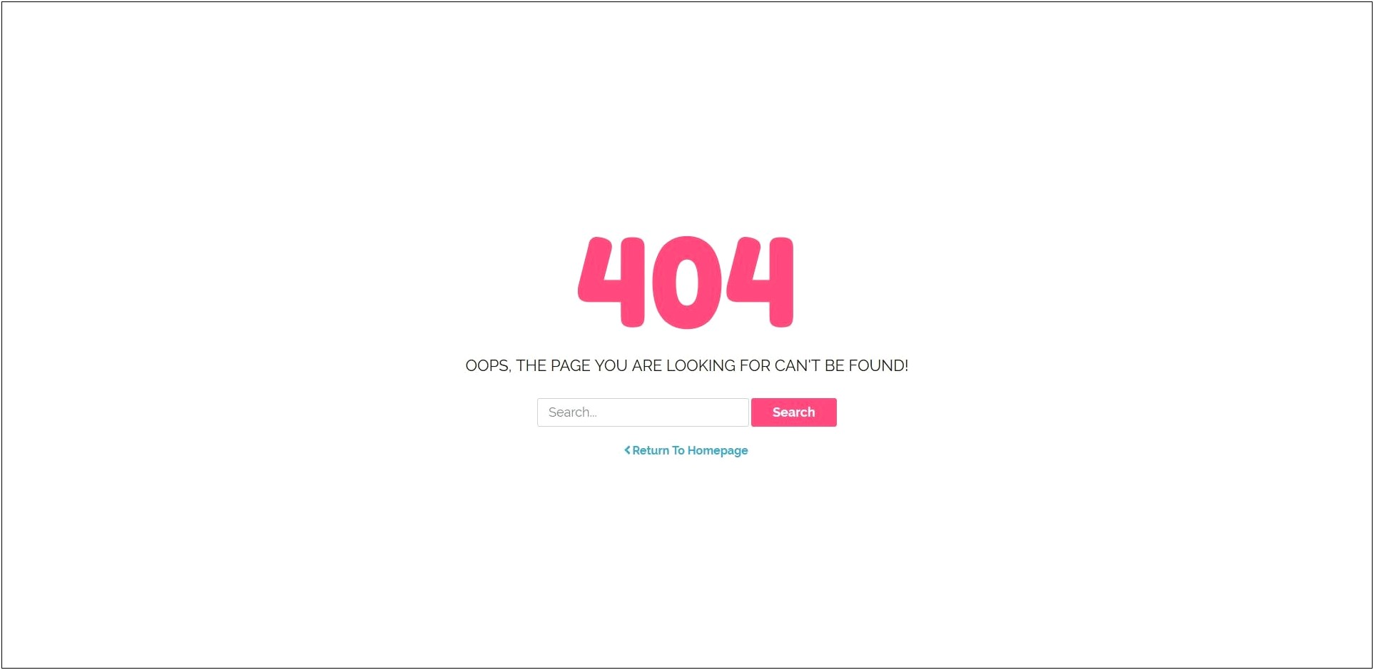 Custom Error Page Template Free Download