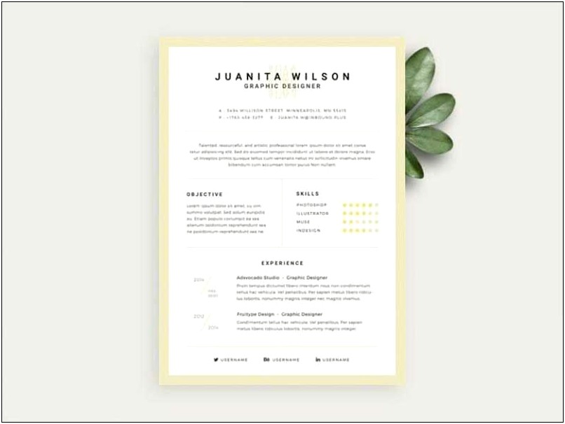 Cv Template Design Psd Free Download