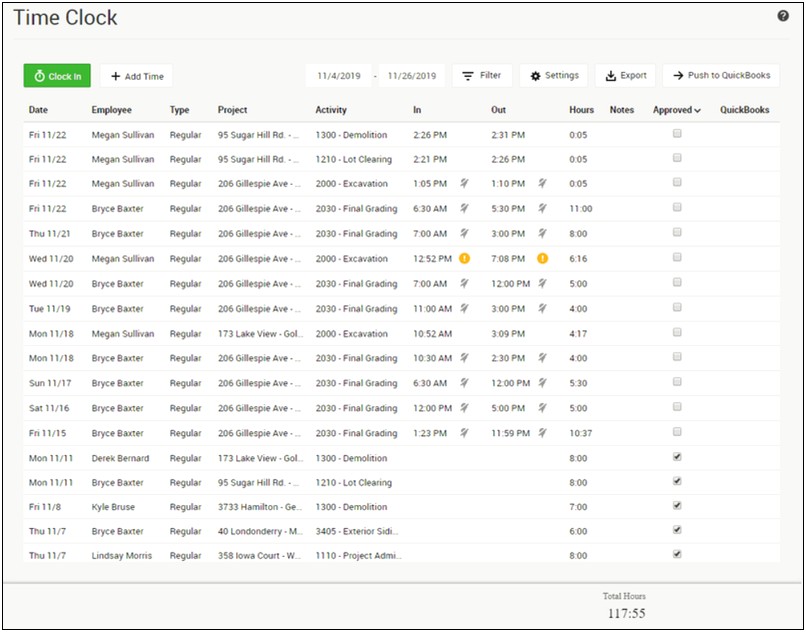 Daily Work Log Template Free For Concrete Company