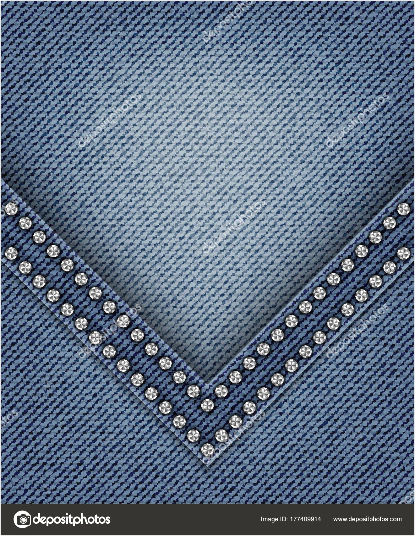 Denim To Diamonds Design Free Template