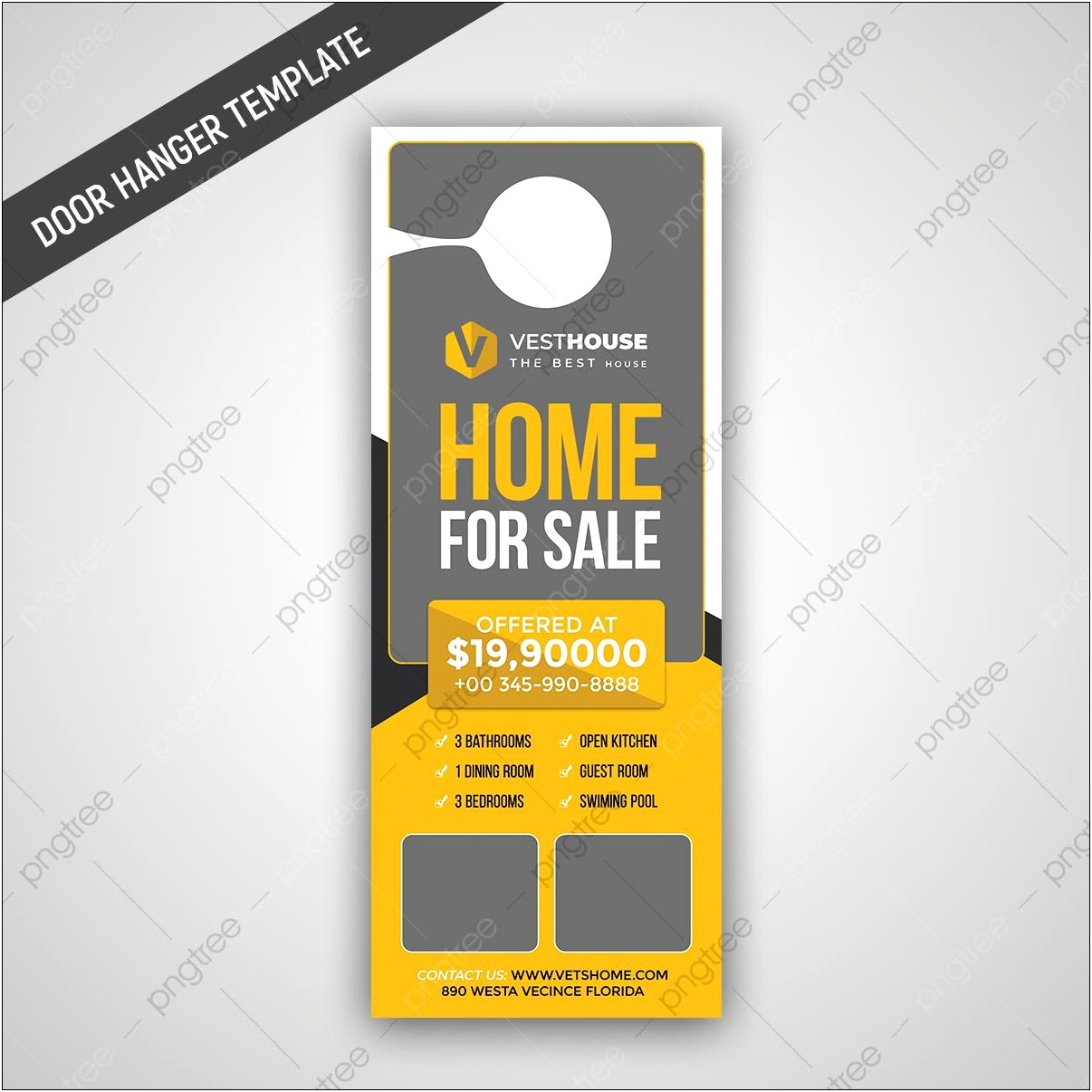 Door Hanger Flyers Template Free Real Estate