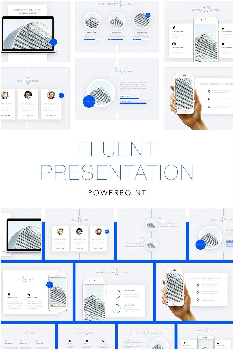 Download Fluent Powerpoint Template For Free