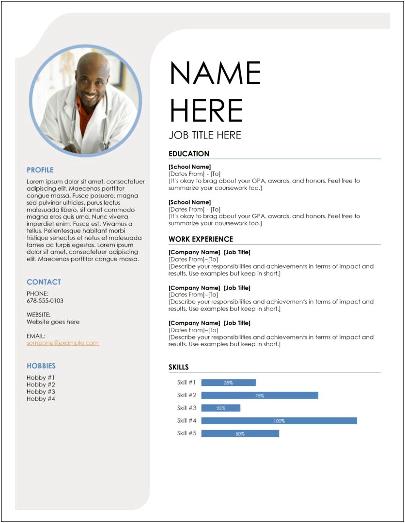 Download Free Cv Templates For Google Doc