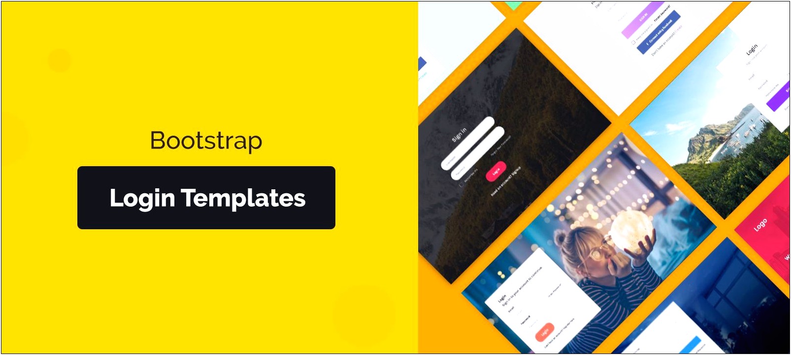 Download Template Login Bootstrap Free Responsive