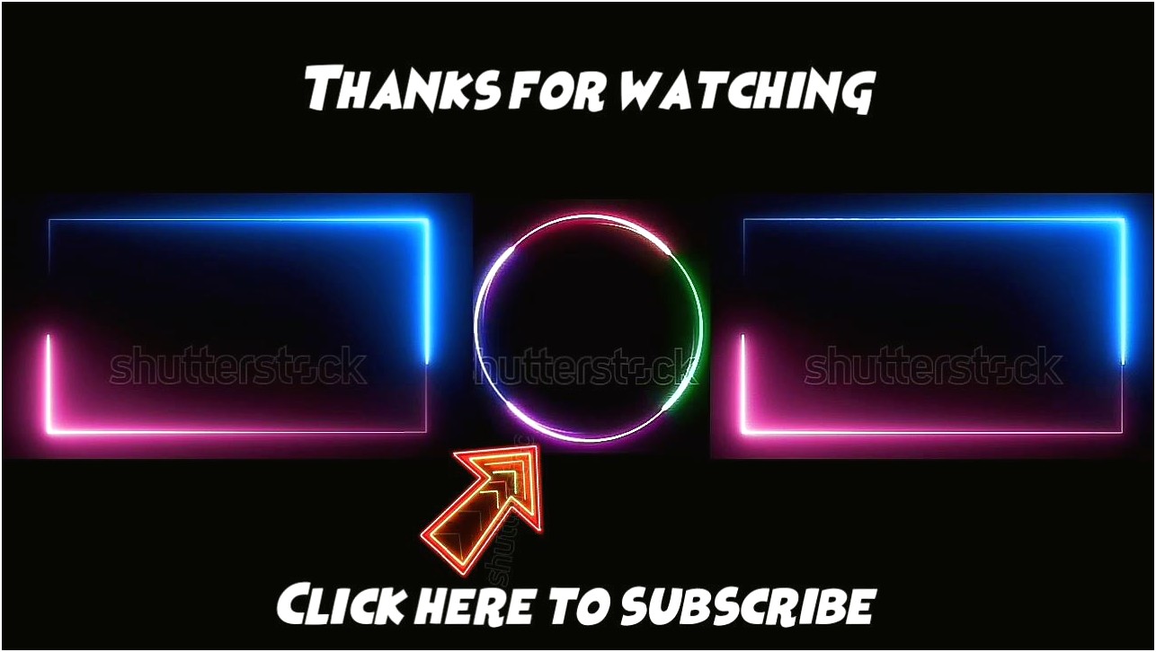 Downloadable Free Outro For Youtube Templates