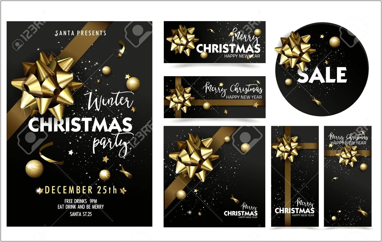 Eat Drink Be Merry Invitation Template Free