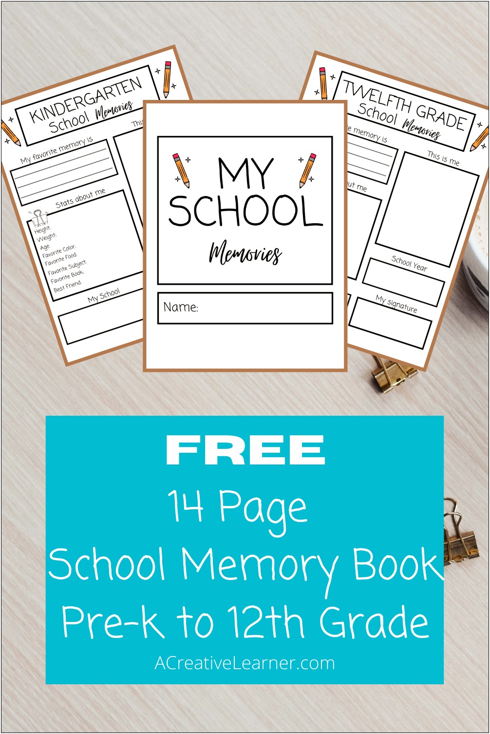 Education Book Page For Kids Template Free