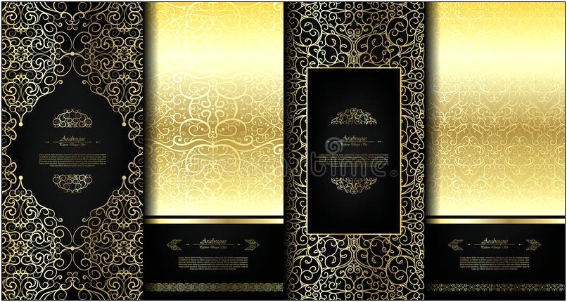 Elegant Gold And Silver Templates Free