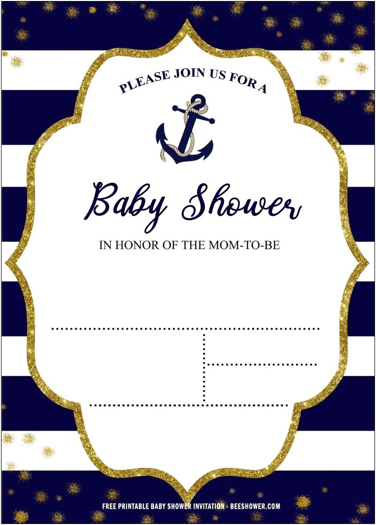 Email Invitations Templates Free Baby Shower