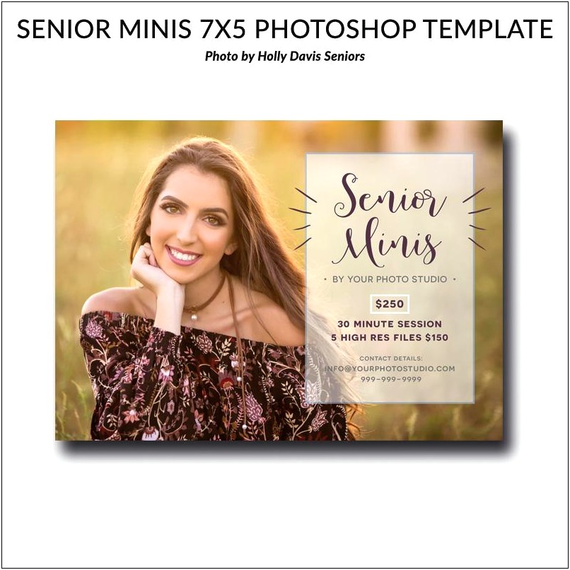 Engagement Photo Session Marketing Templates Free