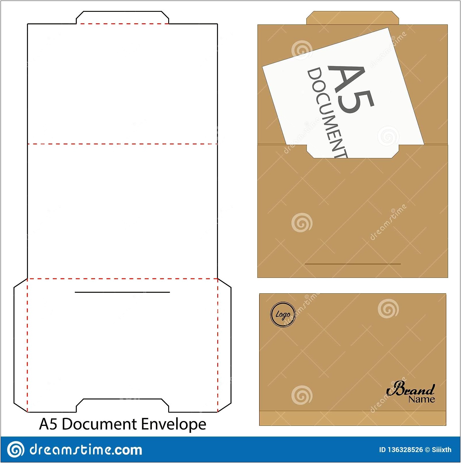 Envelope Design Template Vector Free Download