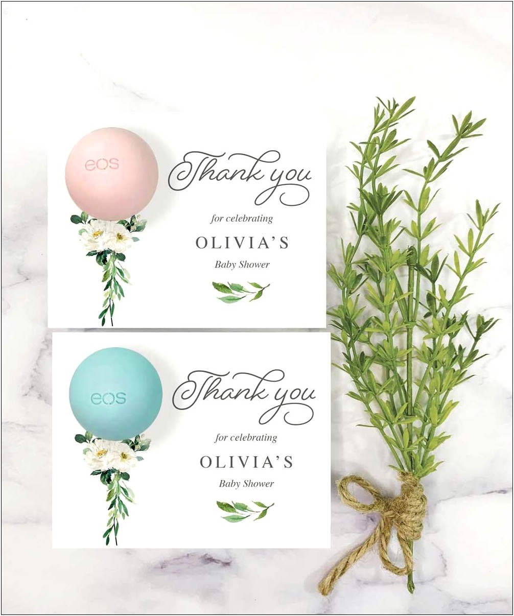Eos Baby Shower Template Free Download