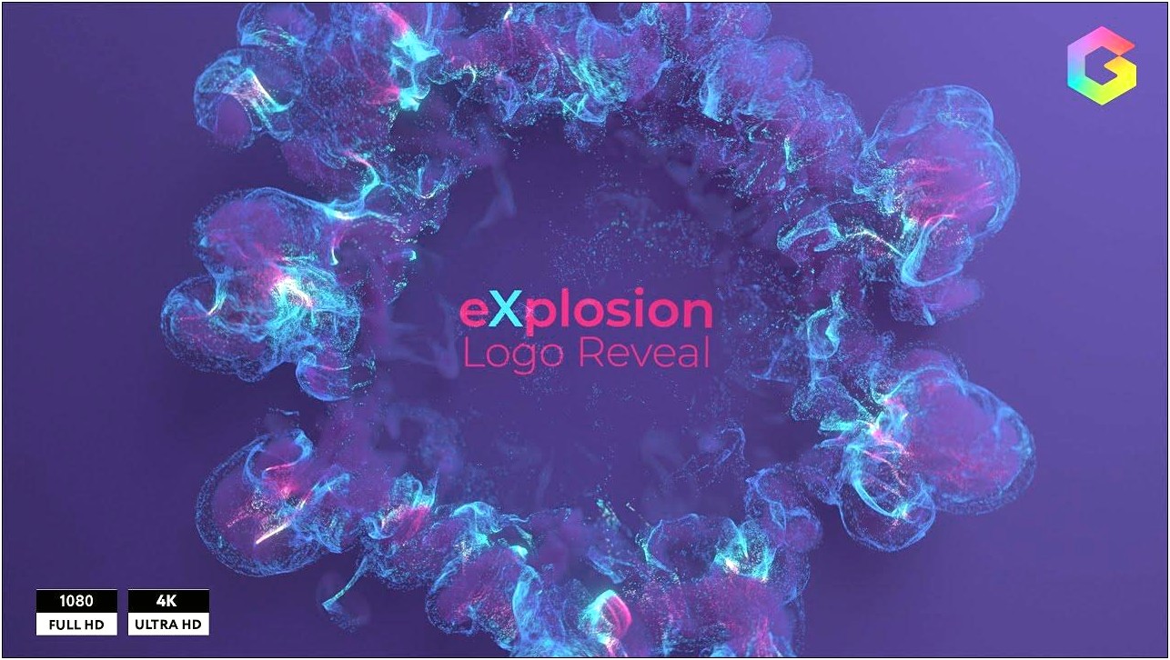 Exploding Text After Effects Template Free