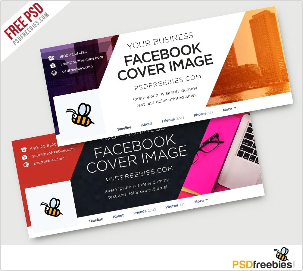 Facebook Cover Psd Template Free Download