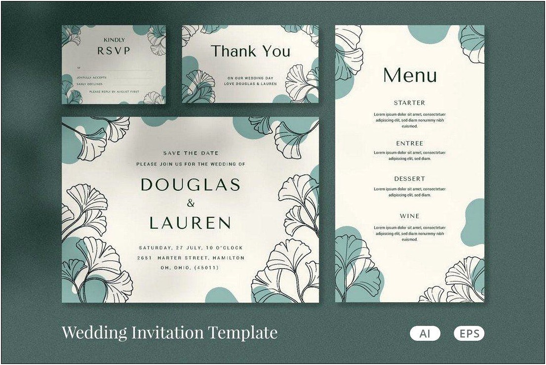 Fairytale Wedding Invitations Templates Free Download