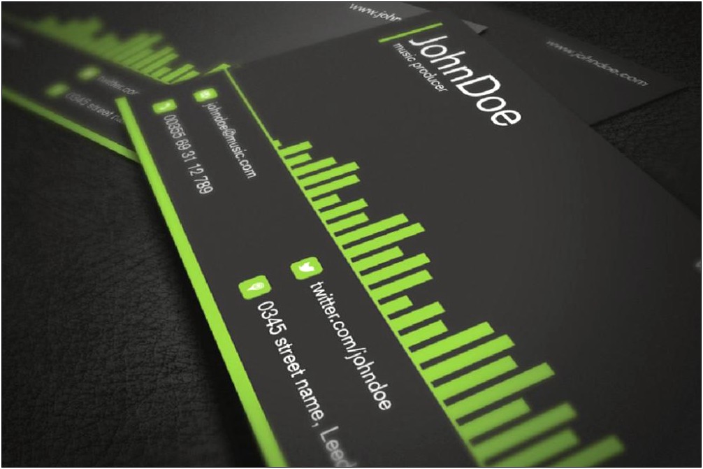 Filmmaker Business Card Template Free Download