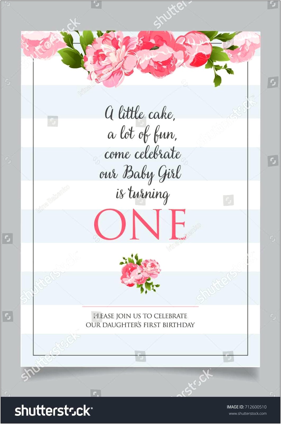 Free 1 Year Old Birthday Card Templates