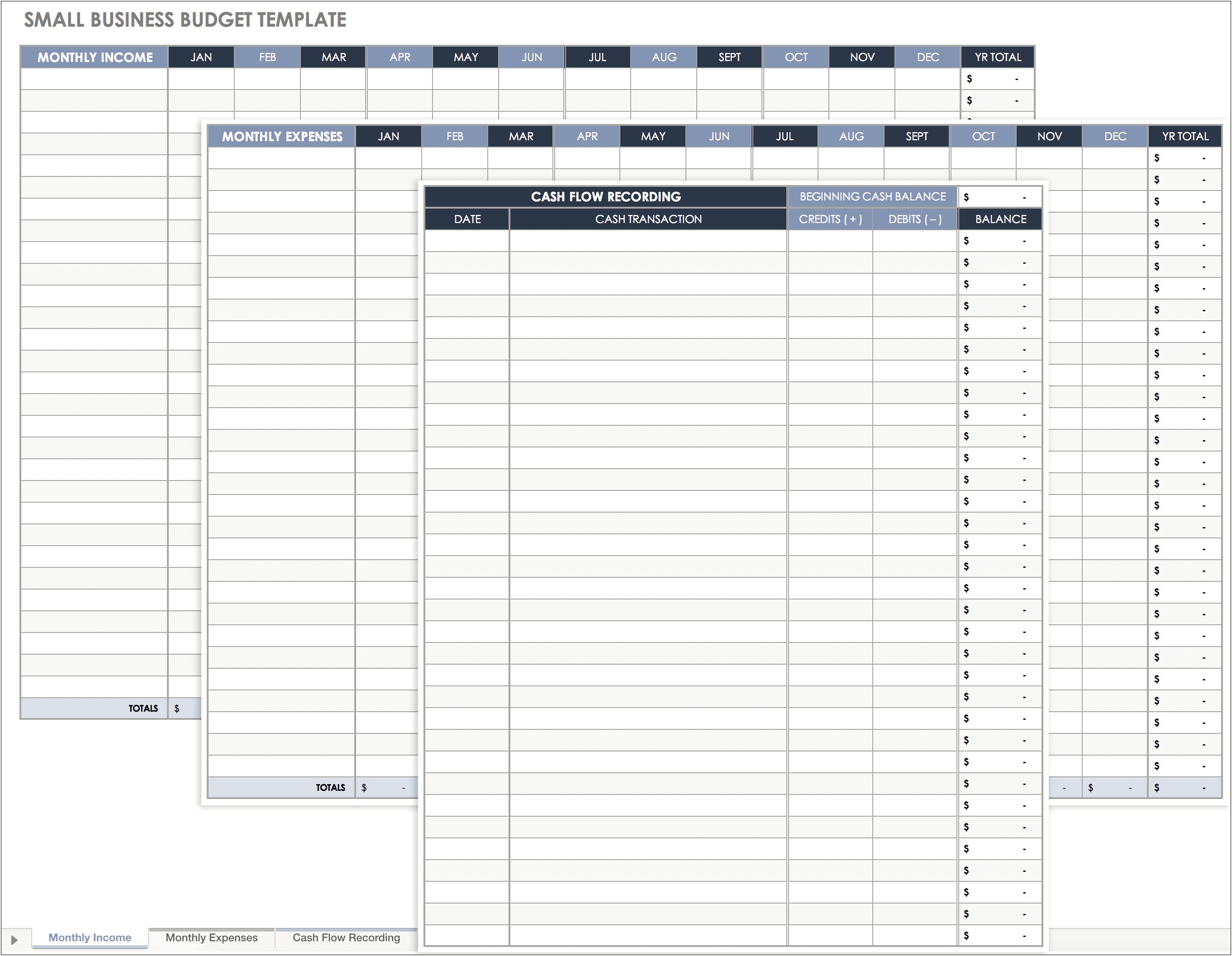 Free 12 Month Business Plan Template