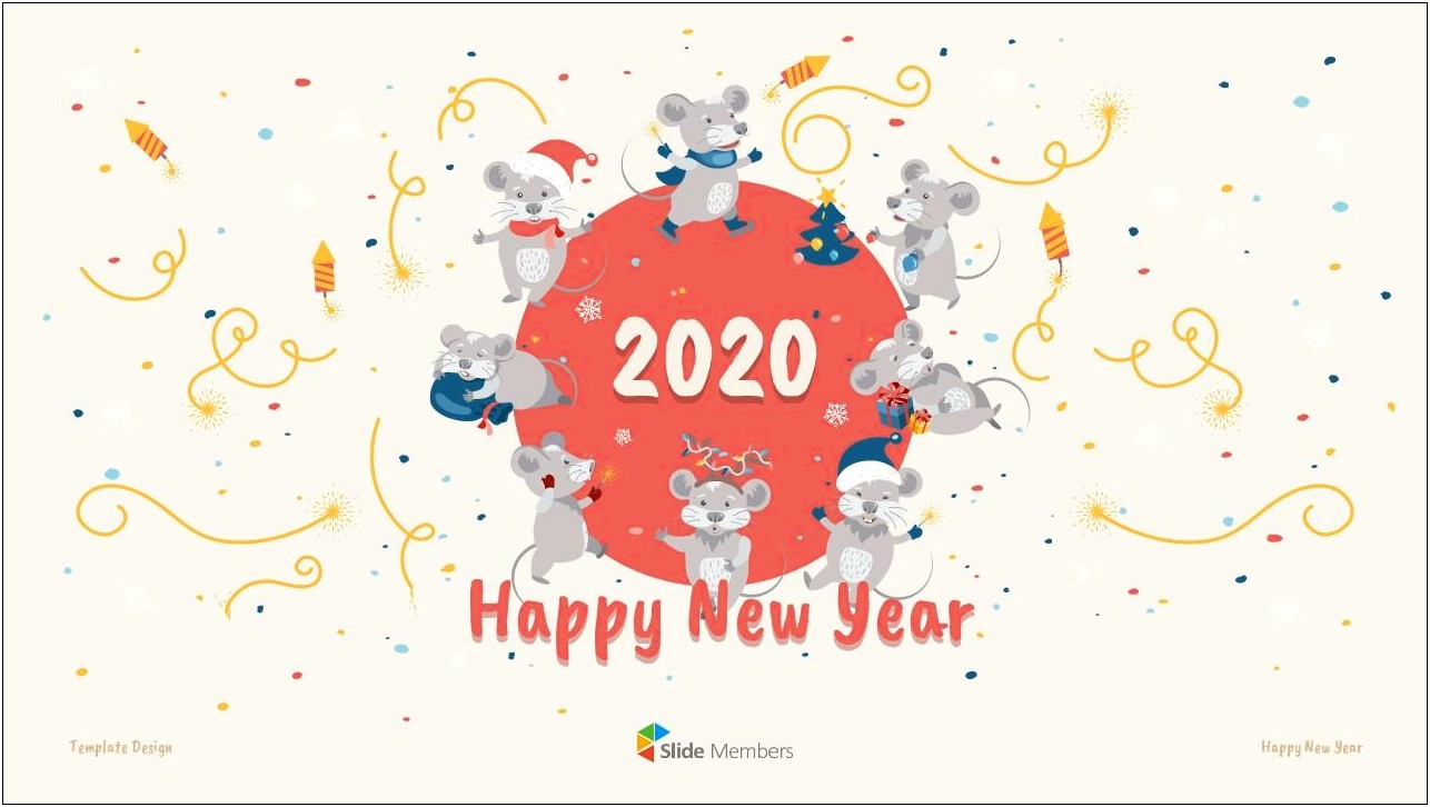 Free 2020 New Year Powerpoint Templates