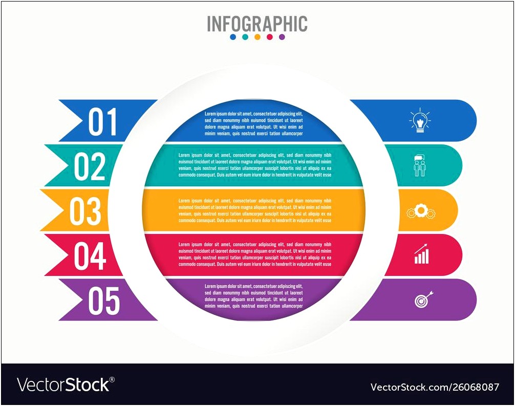 Free 5 Data Point Infographic Template