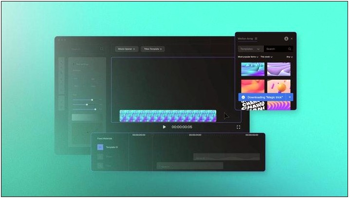 Free Adobe After Effects Tech Templates