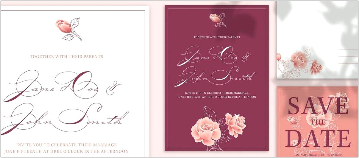 Free Adobe Indesign Wedding Program Template