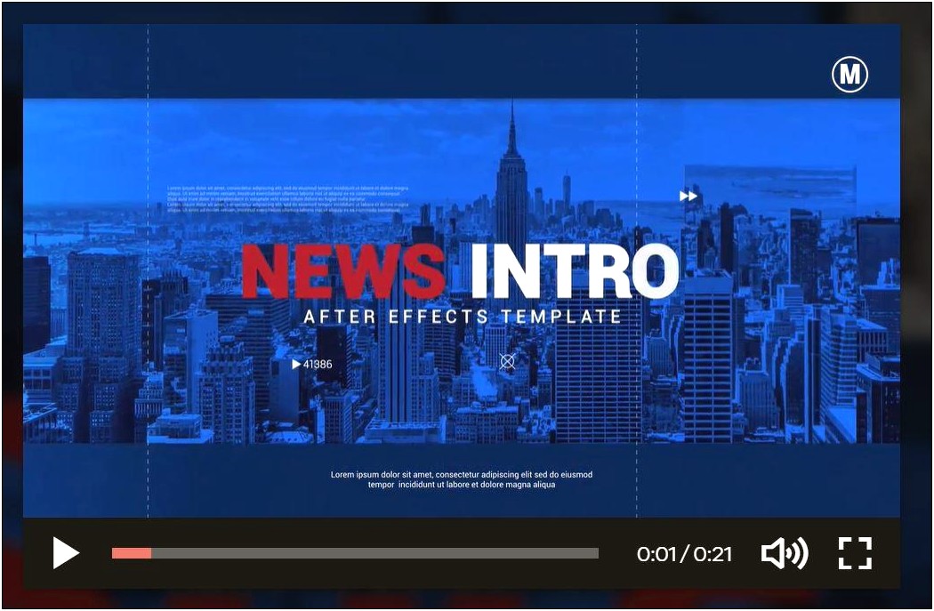 Free After Effects Intro Templates News