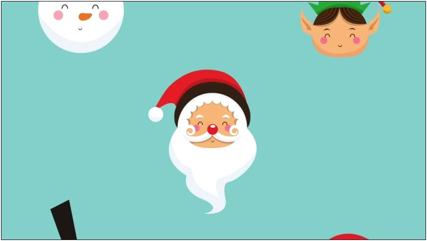 Free After Effects Template Christmas Elves Faces