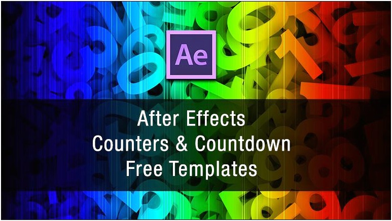 Free After Effects Text Effects Templates Templates : Resume Designs