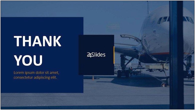 Free Airplane Powerpoint Template For Mac