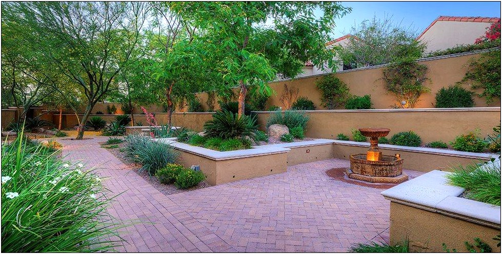 Free Arizona Front Yard Landscape Template