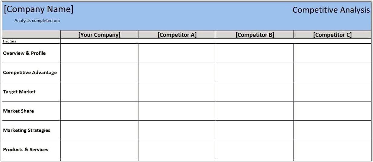 Free Asset Financial Template Microsoft Excel