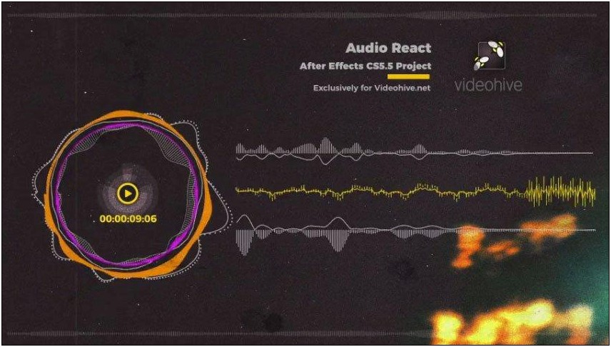 Free Audio Visualizer Template After Effect