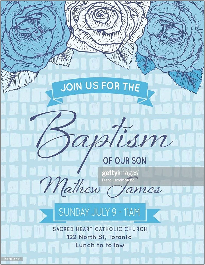 Free Baby Boy Christening Invitations Templates