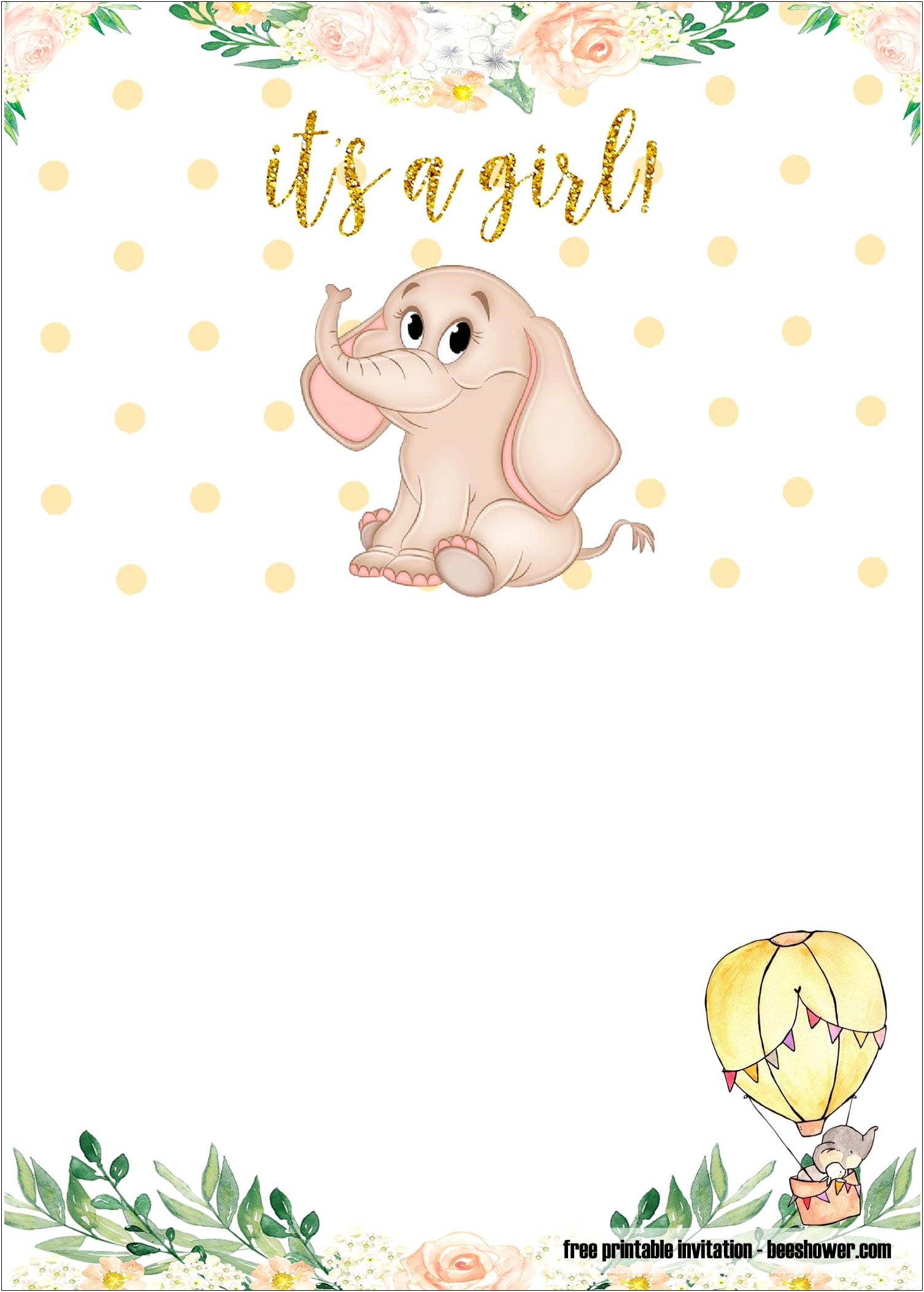 Free Baby Shower Templates To Print