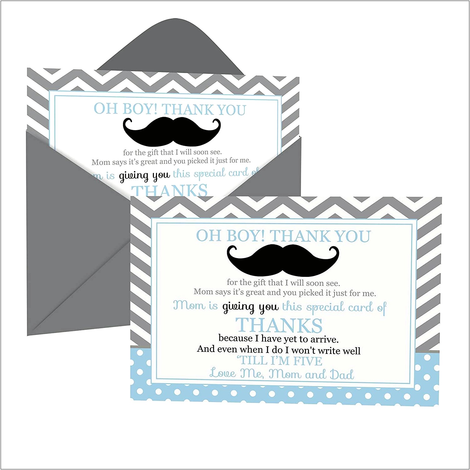 Free Baby Shower Thank You Note Templates